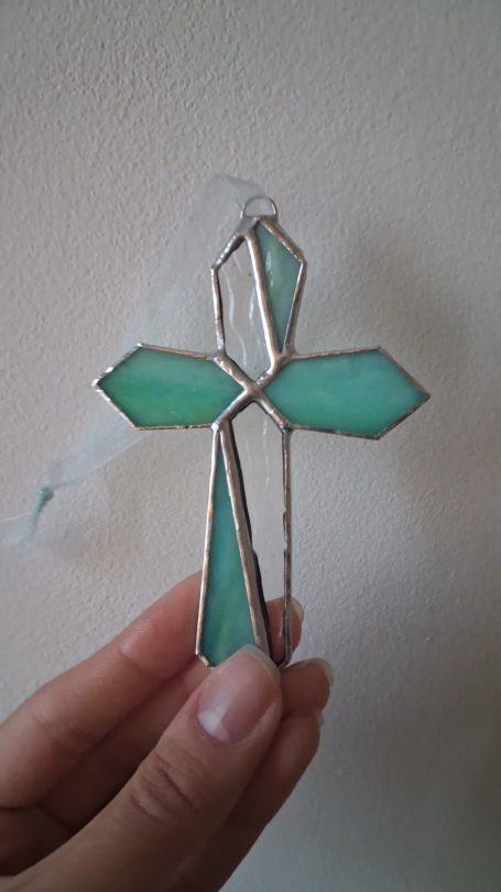 Vitrail Croix Croix