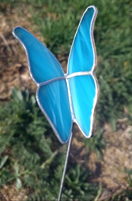 Bleu Ciel Papillon Bleu