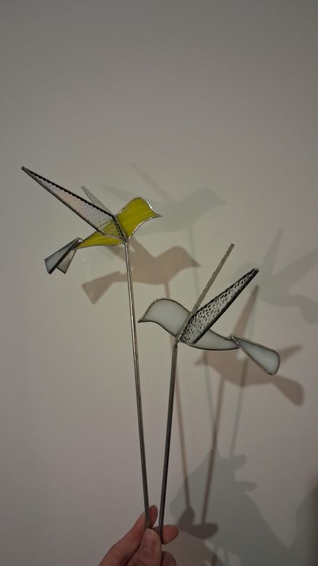 Vitrail Oiseau Oiseau