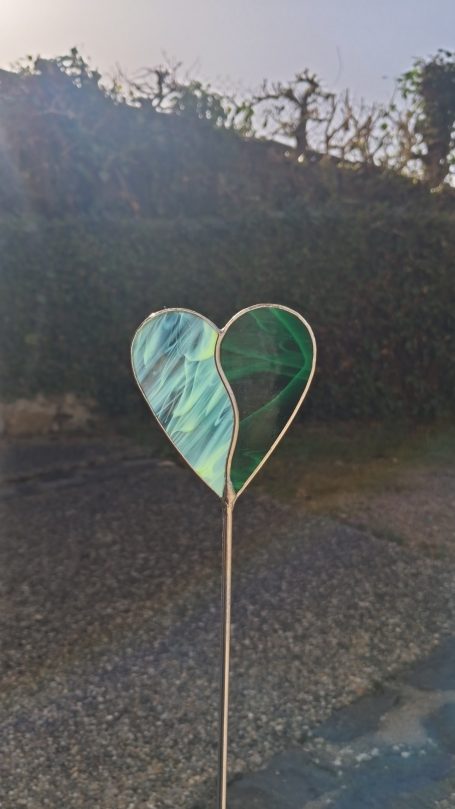 Vitrail Coeur Coeur