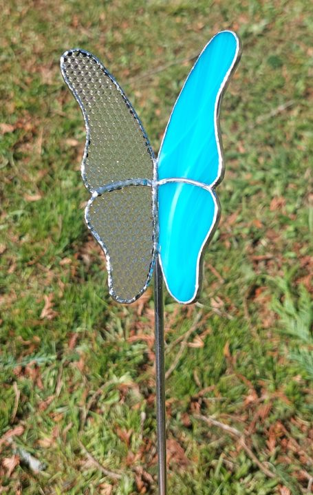 Bleu Ciel Duo Papillon Duo Bleu/Transparent